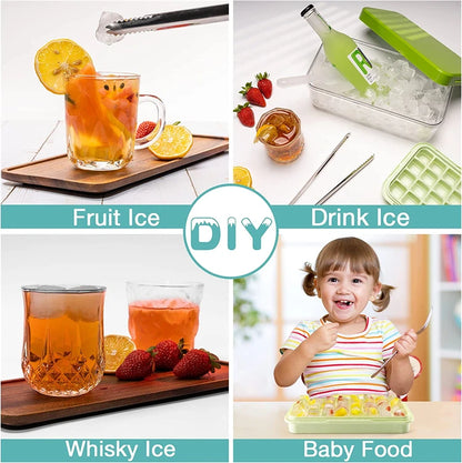 Ice Cube Tray with Stackable