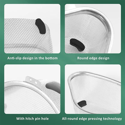 In-Sink Mesh Colander Strainer Basket
