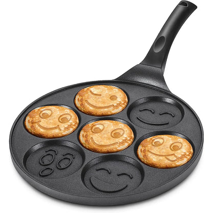 Smiley Face Pancake Pan 100% Non-stick