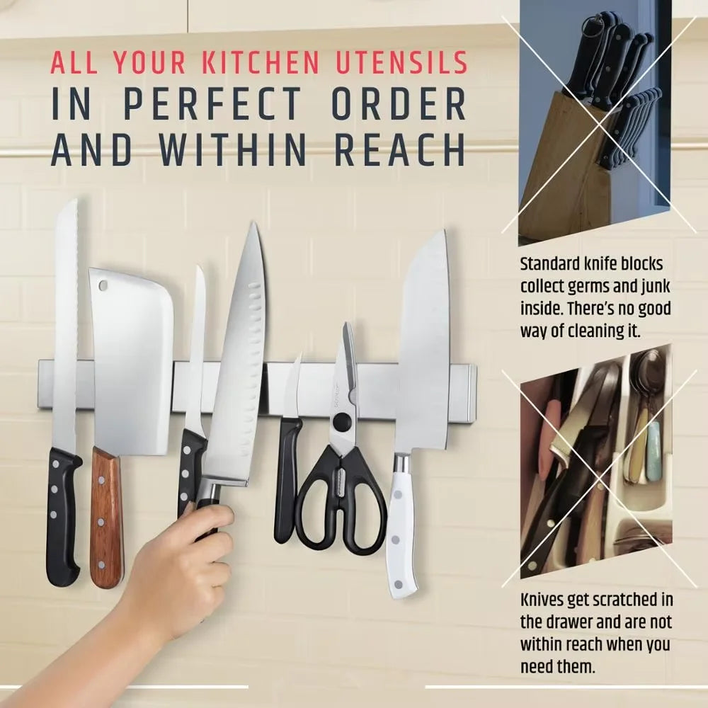 Professional Magnetic Knife Holder Rack