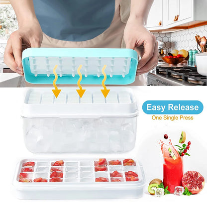 Ice Cube Tray with Stackable