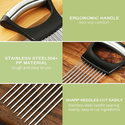 Stainless Steel Onion Slicer Holder