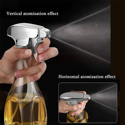 Oil Sprayer 240ML Glass Olive Oil Sprayer Bottle