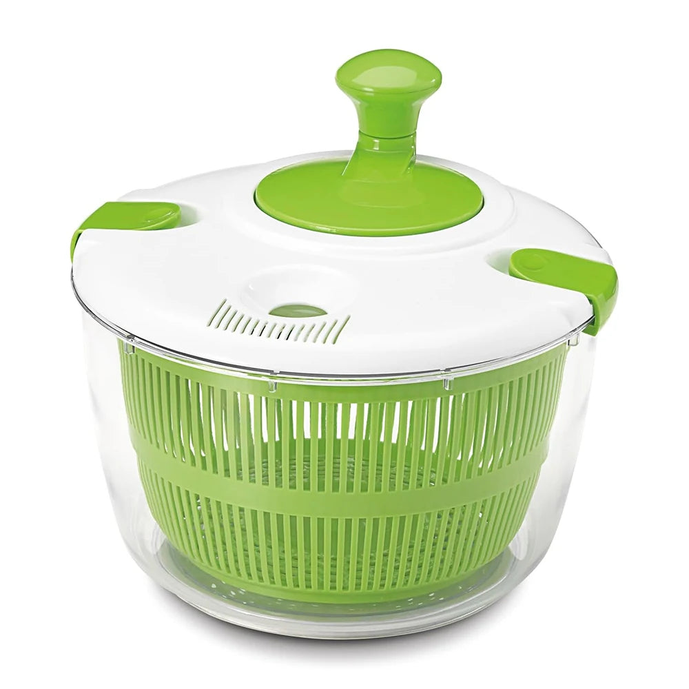 5 L  Large Salad Spinner Vegetable Washer Dryer Drainer
