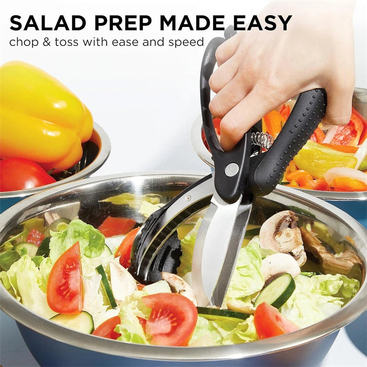 Salad Scissors Upgraded Salad Scissors Tossing